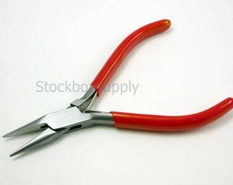 Prestige #0834 5.5" Parallel Chain Nose Pliers - Stainless Steel For Jewelry Making