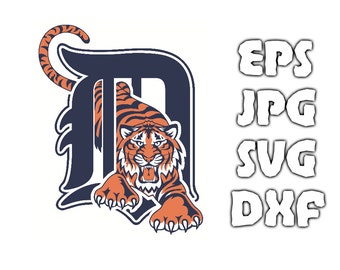 Download Detroit tigers svg | Etsy