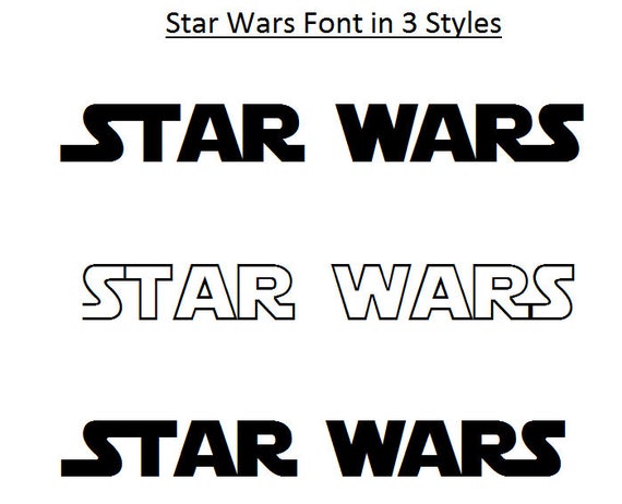 what font is closest to star wars