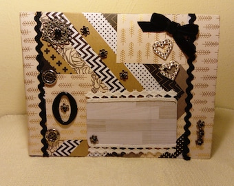 Mini album Scrapbook Pink and Gold , free shipping