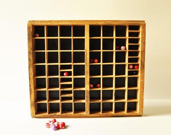 Vintage Wooden Letterpress Drawer