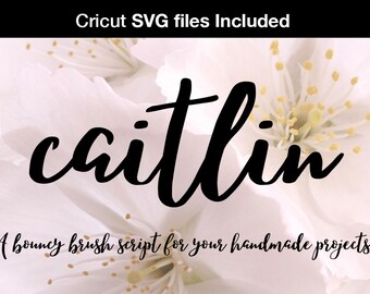 Cursive font SVG Brush font handlettered font wedding font script font calligraphy font invitation font for logo design svg font for Cricut