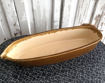 70s vintage ceramic baking dish Godfather / 70s vintage ceramic baking dish