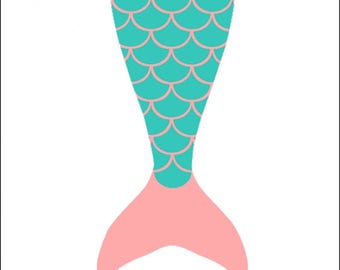 Mermaid Tail SVG Mermaid Scales SVG Mermaid SVG Svg file for Cricut Svg file for Silhouette Vector cut file