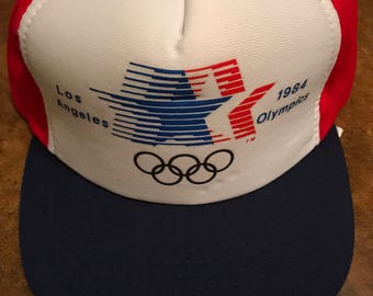 Vintage 1984 Olympic Games Hat