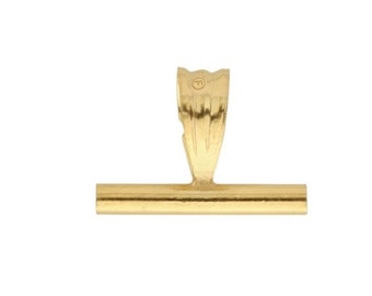 14/20 Yellow Gold-Filled Brooch Converter 12mm