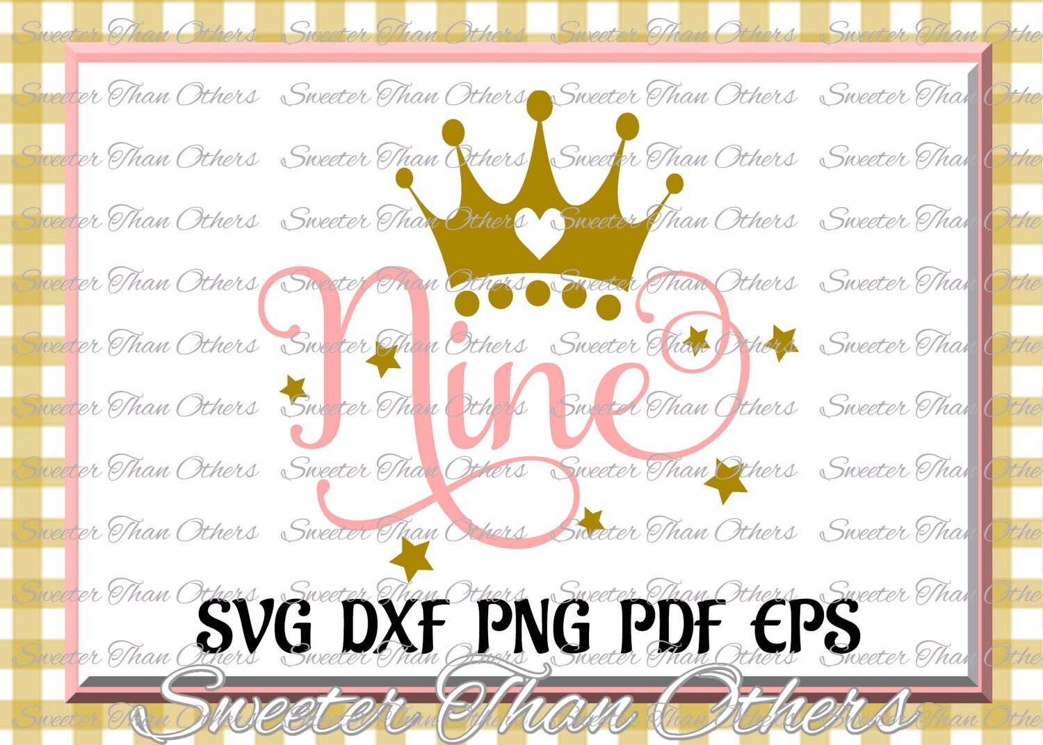 Download Ninth Birthday SVG nine Birthday cut file girl Dxf
