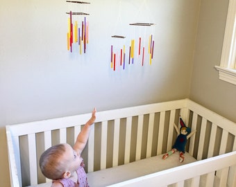 Minimalist Mobile #3 - Geometric Mobile - Bohemian Mobile - Baby Mobile - Nursery Mobile - Kids Mobile - Teens Mobile - Adult Mobile