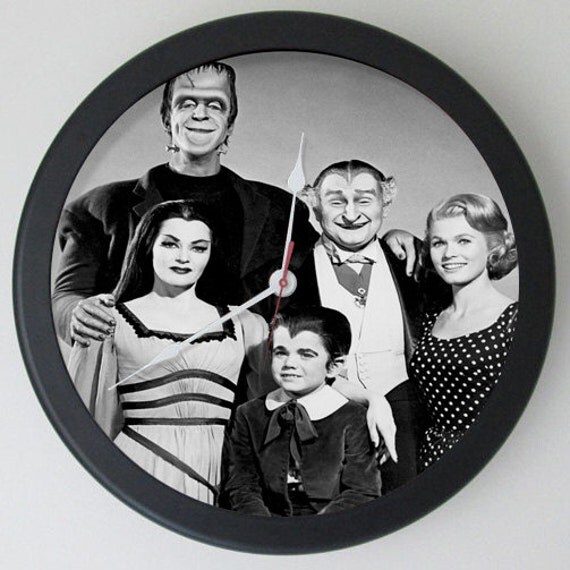 The Munsters Clock Wall Clock The Munsters Eddie Munster