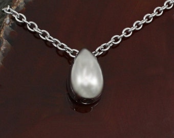 Tears in Heaven Urn Necklace | Teardrop Cremation Jewelry | Remembrance Urn Charm Necklace