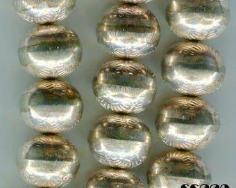 Navajo Sterling Bench Made Stamped Beads, 4 Designs SS229.SS241.SS298.SS317*