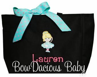 Dance Bag, Ballerina Bag, Custom Dance Bag, Girls Dance Bag, Ballet Bag, Monogrammed Dance Bag, Monogrammed Bag, Birthday Gift, Custom
