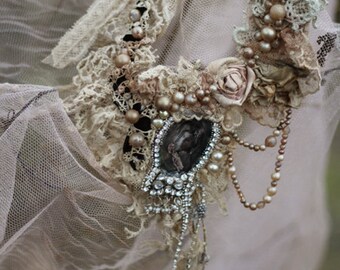 Wearable art. Bohemian romantic. Altered couture. by FleursBoheme