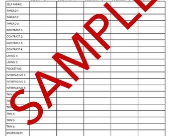 Microsoft Office Template For Fashion Collection Fashion Design Tools Spreadsheet Cutter S Cutters Must Template