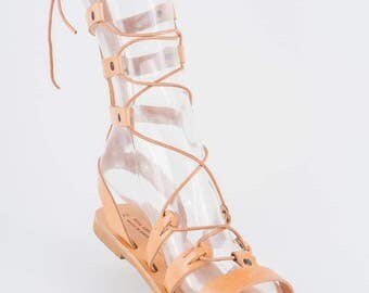 etsy lace up sandals