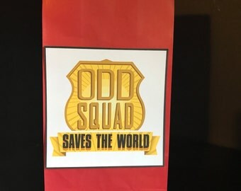 10 ODD SQUAD | Secret Agent Birthday Party Treat Goodie Favor Bags