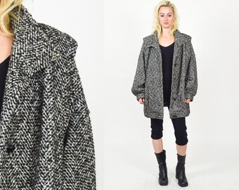 Tweed coat | Etsy
