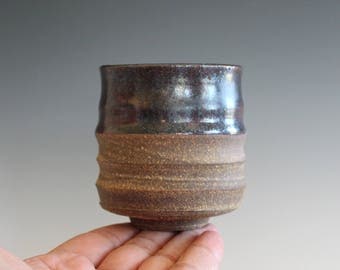 Yunomi, Tea Cup, handmade ceramic tea cup, pottery cup, wheel thrown, ceramics and pottery, cup by Kazem Arshi