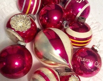 Vintage Mercury Glass Ornaments – Etsy