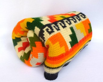 VINTAGE BOHO Knit THROW