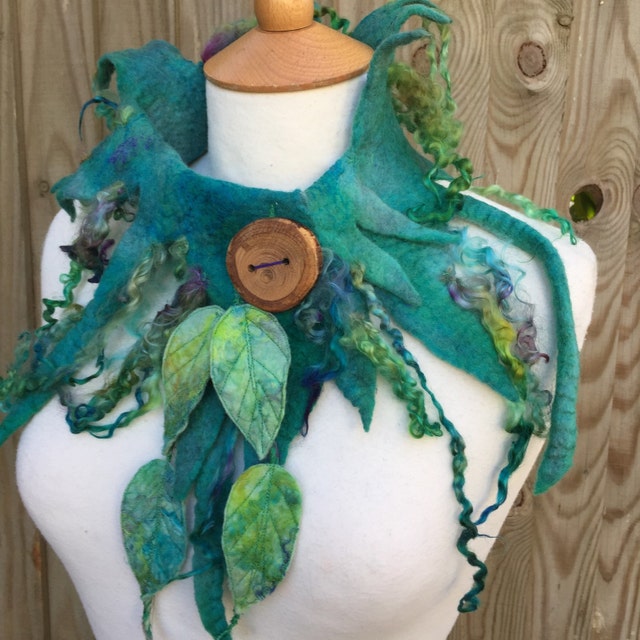 Hand Felted Accessories for Nature Spirits by folkowl on Etsy