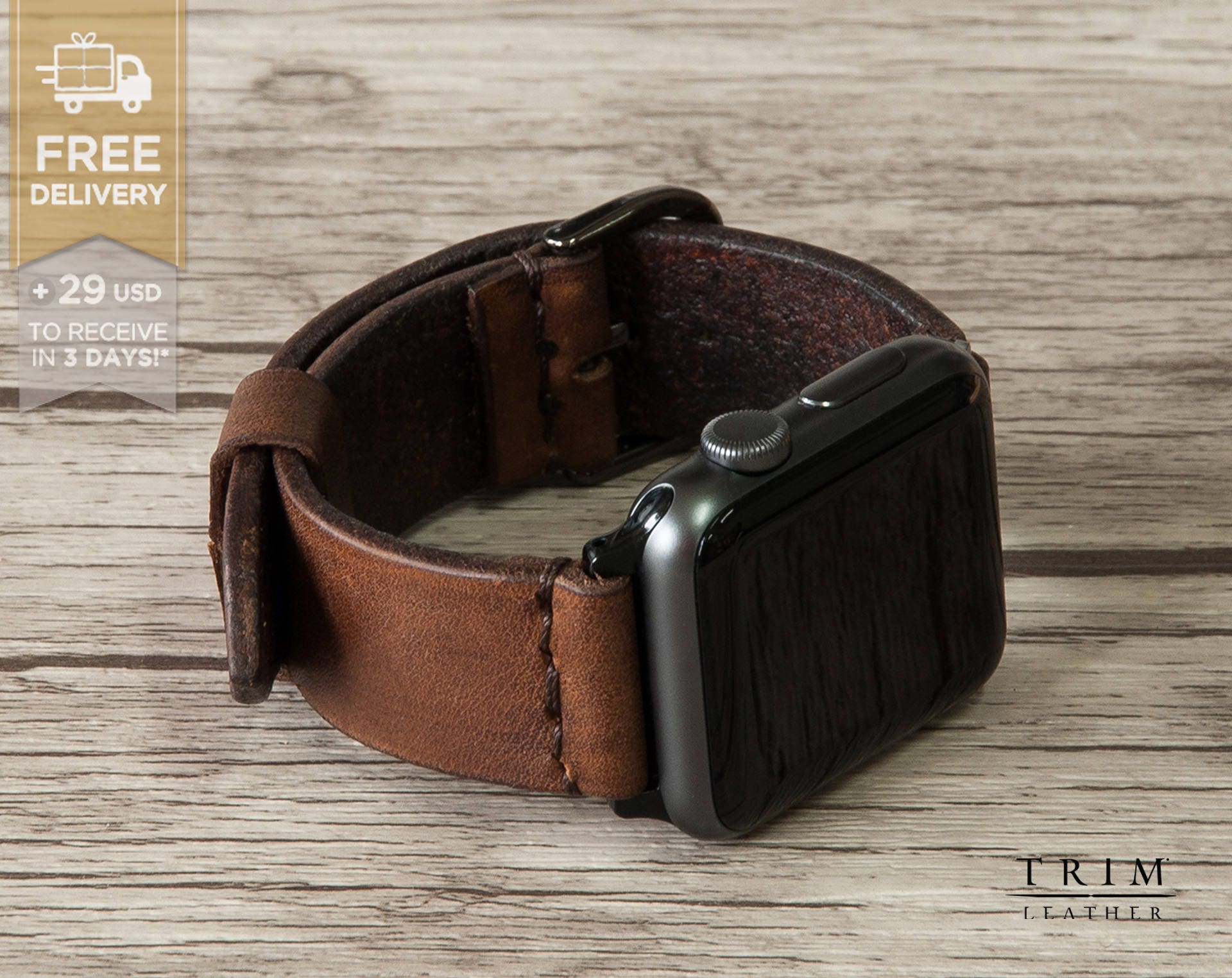 Apple Watch Band Leather Watch Band Minimal Series 1 and 2