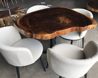 Live Edge Dining Table Set (Includes Chairs)