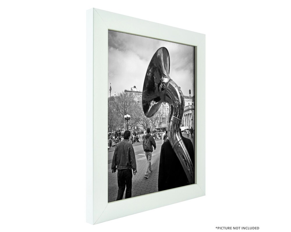 Craig Frames 24x30 Inch White Picture Frame Contemporary