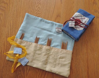 dpn knitting needle case - dpn organizer
