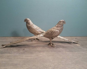 Large Metal Pheasants