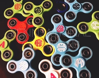 Monogrammed Fidget Spinner, Spinners, Monogrammed Spinners, Fidget Toy, Spinner Toy