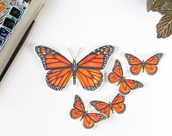 Vinyl Stickers, Monarch Butterfly, Monarch, butterfly, butterfly art, vinyl, vinyl stickers, laptop sticker, bumper sticker, yeti, decal