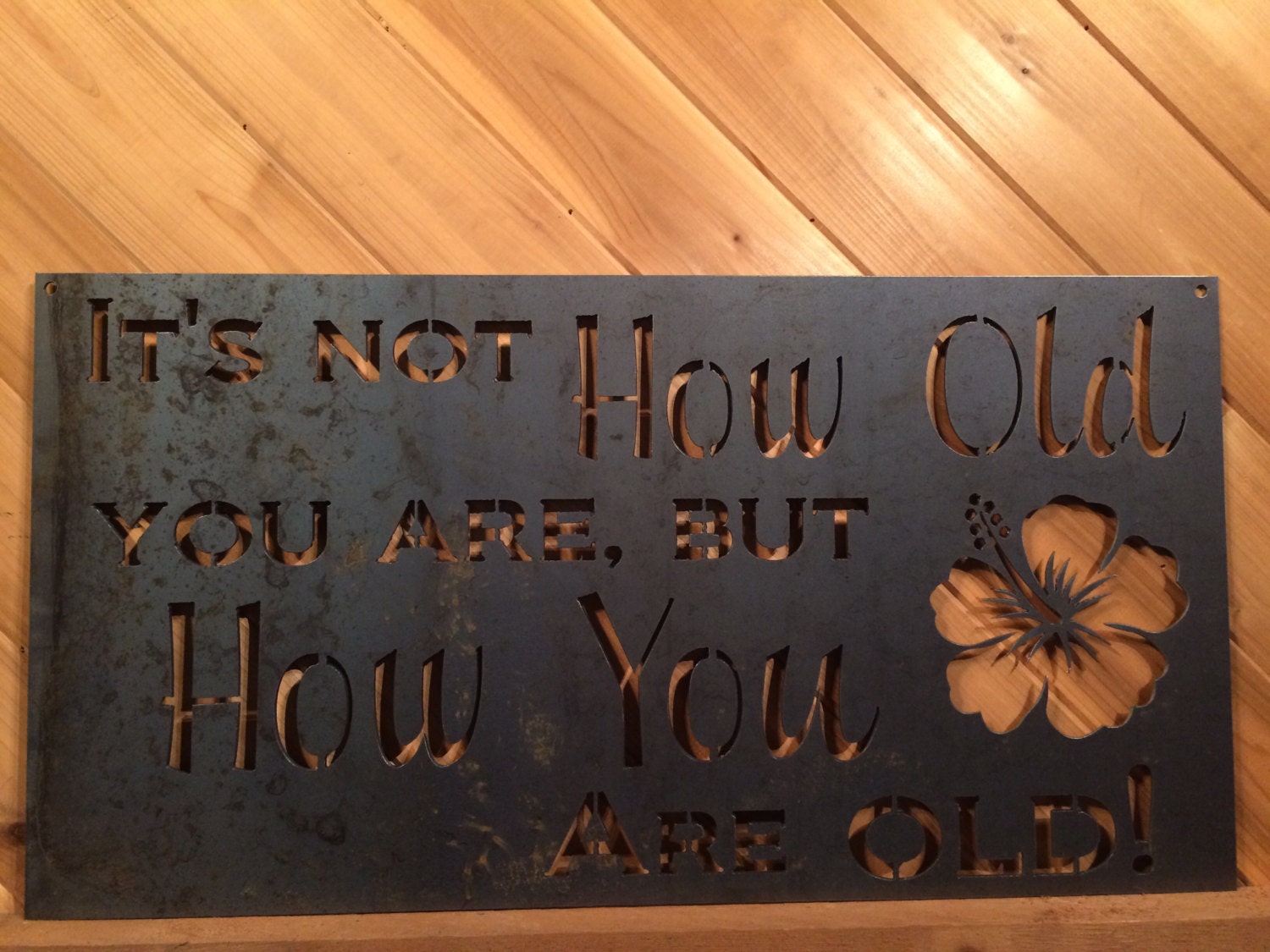 Rustic Metal  Sign  Quote  Sign  Metal  Wall Art Fixer Upper