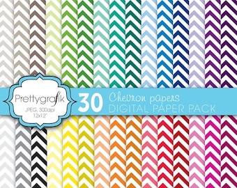 80% OFF SALE chevron digital paper, commercial use, scrapbook papers, background - PS565