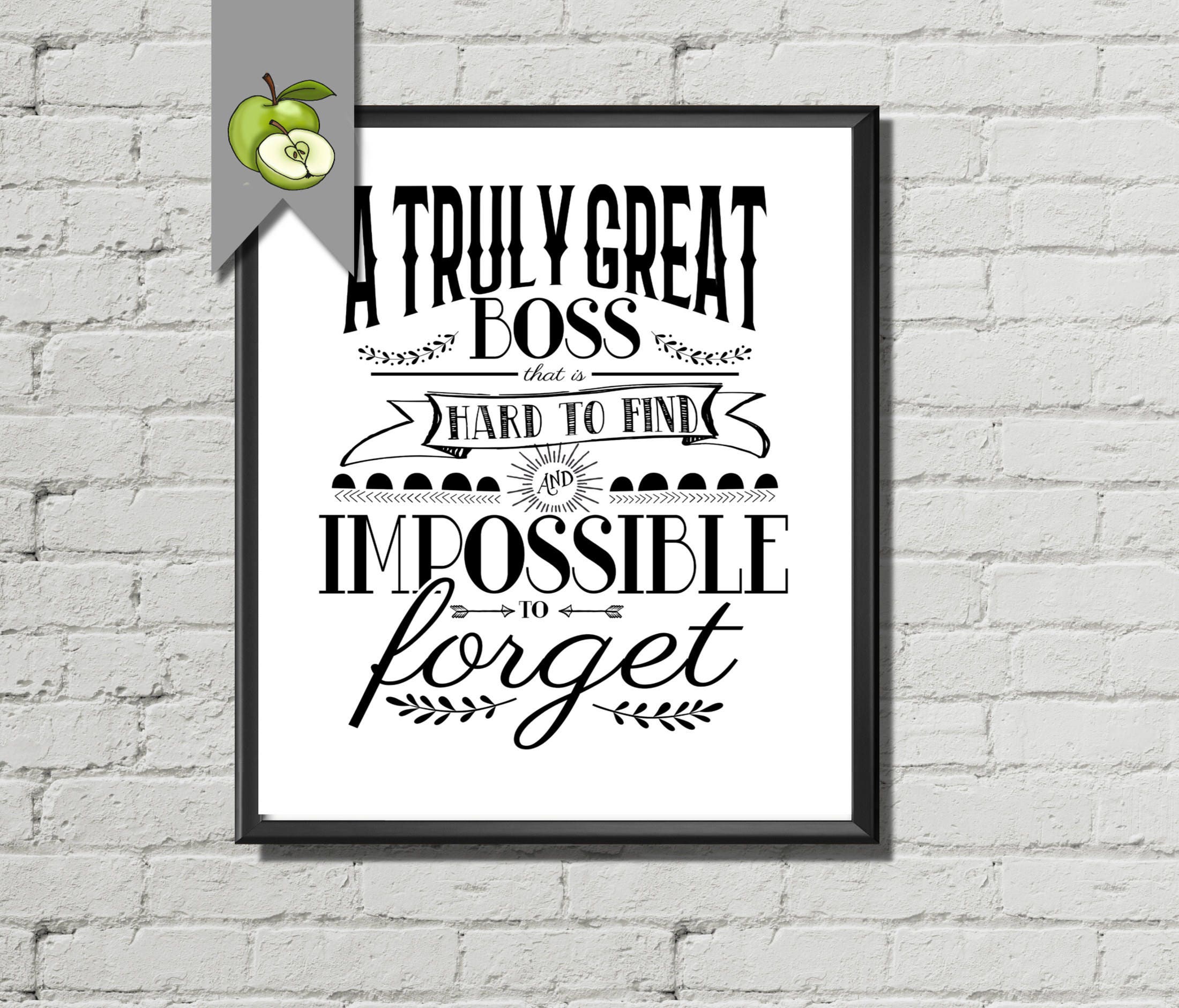 Boss appreciation day Boss week boss card boss gift thank