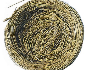 Bird Nest with Wire - 5 inches - 1 Nest (darb320248)