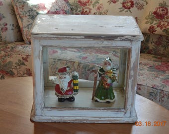 Vintage Paidar Chicago IL Barber Shop Display/Sterilizer Cabinet Circa 1930's Countertop Display case Antique Showcase