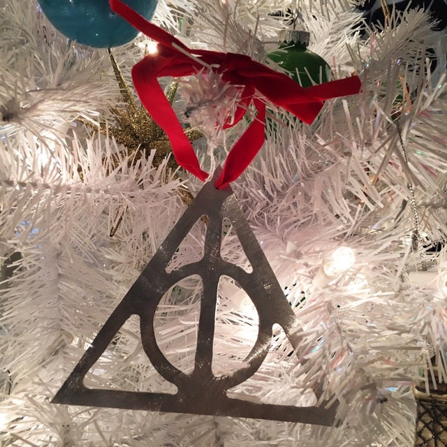 Harry Potter Slytherin Symbol Snake Holiday Ornament or Wall