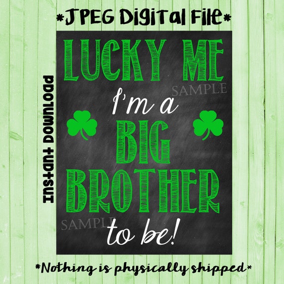 Printable Big Brother Announcement Photo Prop