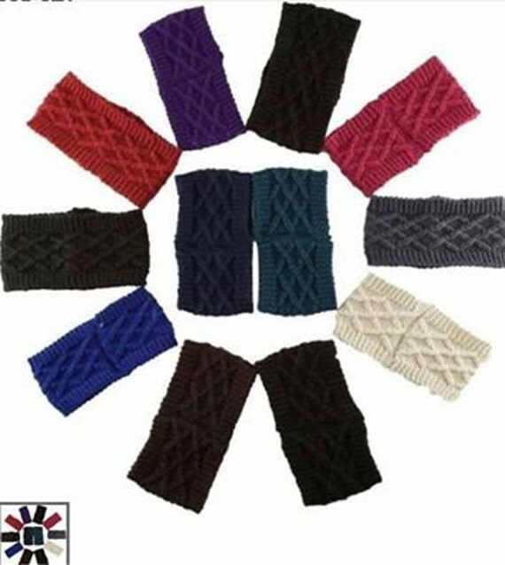 Items similar to Ear Warmers with or without embroidered patch on Etsy