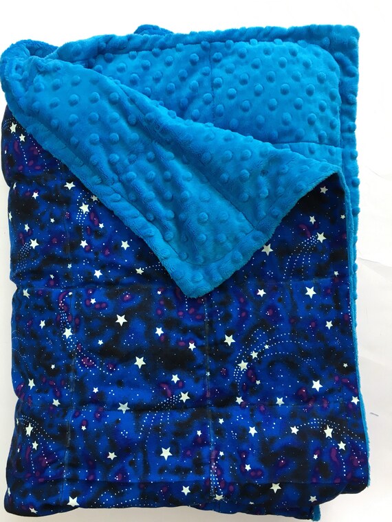Glow in the dark stars weighted blanket 35X40 & 40X60
