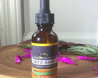 Vit C Serum - Natural Skincare - Organic Anti-Aging Vitamin C Serum - Skin Brightener Wrinkle Treatment - Revitalize, Regenerate, Nourish