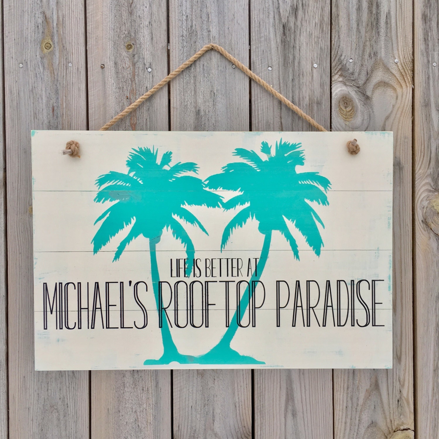 Pool Sign Wood Pool Sign Custom Sign Life is Better by studio10b