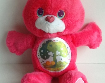 1991 Kenner Environmental CARE BEARS Plush Friend Bear