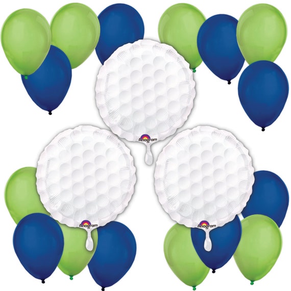 Golf Print Balloon Kit Par-tee Time Golf Print Balloon