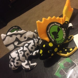 greenpleco plush