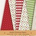 Digital Paper Nordic Christmas Digital Paper Pack Scandinavian