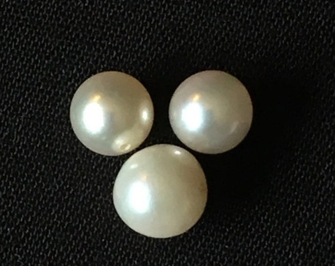 Storewide 25% Off SALE Beautiful Vintage Cultured Pearl Trio Set Ready For Any Jewelry Making Endeavor Featuring Original Paperwork