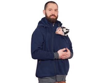 Men's baby carrier hoodie Outlet