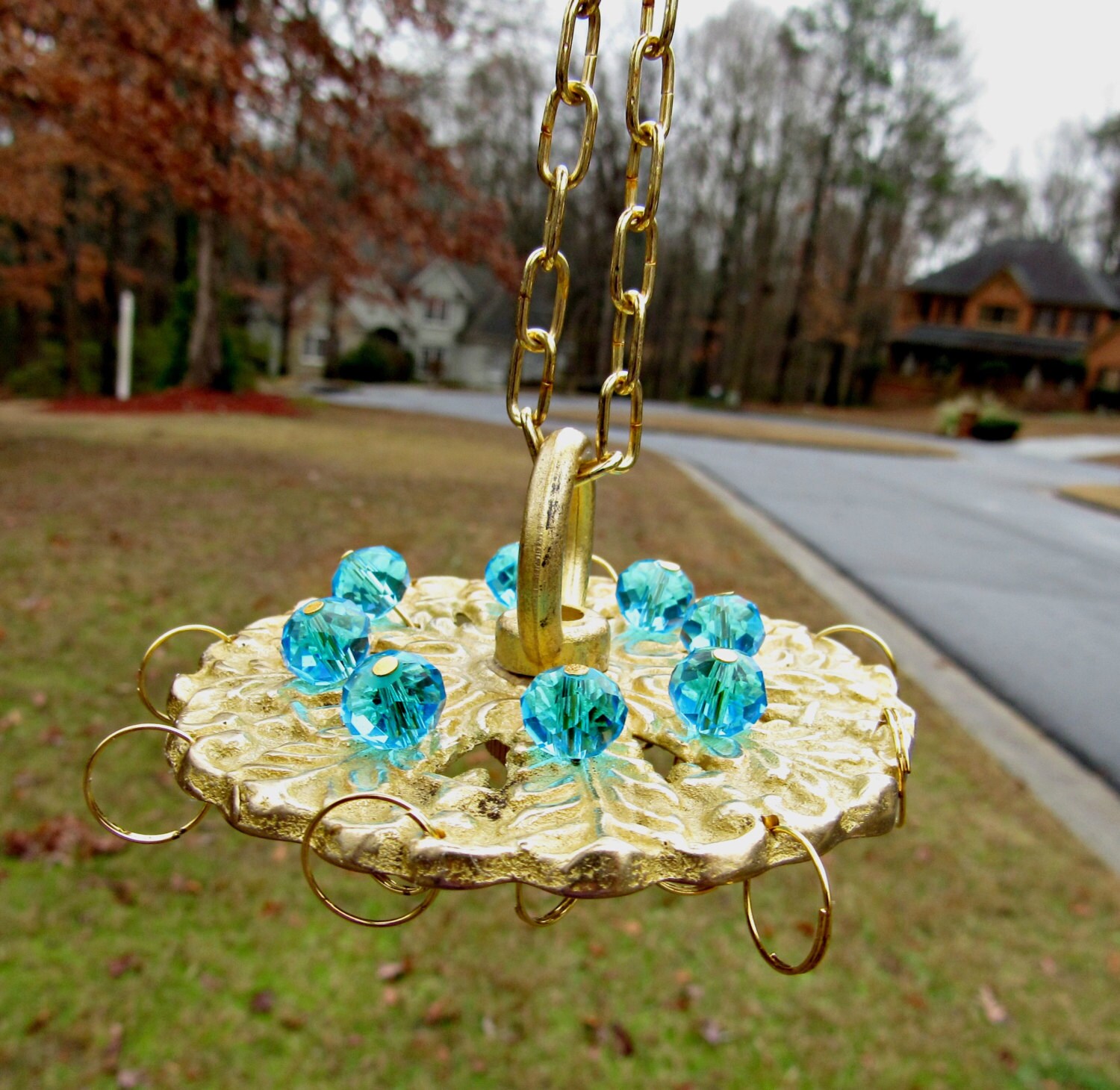 Brass Wind Chime Wind Chime Canopy Brass Bobeche Crystal Parts Supply
